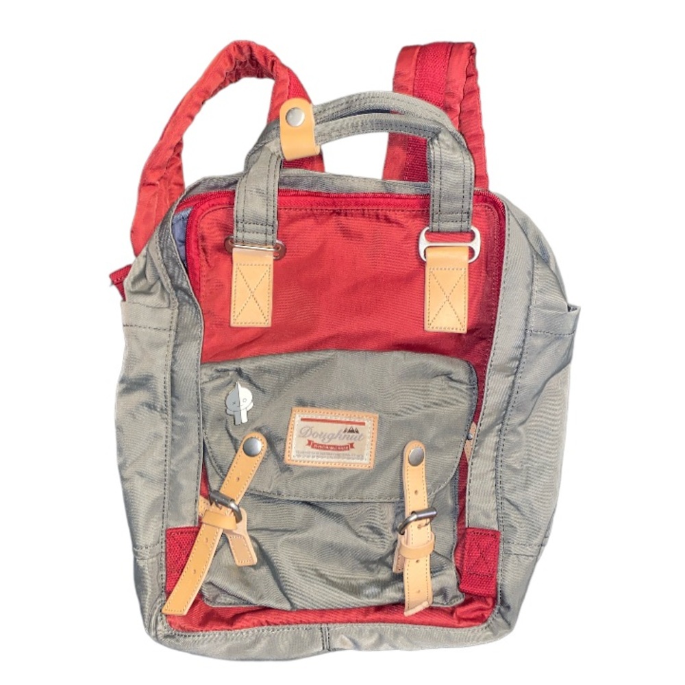 Doughnut Backpack Wine x Gray
